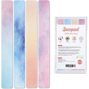 imageAnti Slip Colorful Shower Strips 24 PCS Safety Bathtub Strips Adhesive Decals for Bath Tub Shower Stairs Ladders Boats