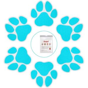 imageNonSlip Bathtub Stickers 30 Large PCS Safety Bathroom Tubs Showers Treads Adhesive DecalsBlue
