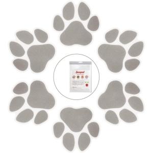 imageNonSlip Bathtub Stickers 30 Large PCS Safety Bathroom Tubs Showers Treads Adhesive DecalsGrey