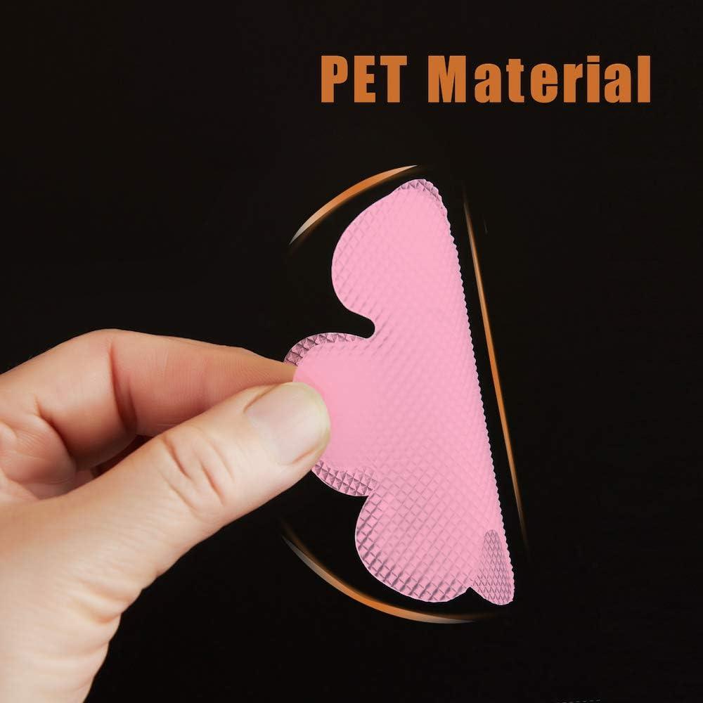 imageBathtub Stickers NonSlip Safety Shower Treads Adhesive Appliques with Premium Scrape Pink