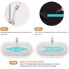 imageAnti Slip Shower Stickers Safety Bathtub Strips Adhesive Decals with Premium Scraper for Bath Tub Shower Stairs Ladders Boats BlueBlue