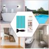 imageAnti Slip Shower Stickers Safety Bathtub Strips Adhesive Decals with Premium Scraper for Bath Tub Shower Stairs Ladders Boats BlueBlue