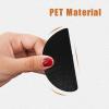 imageBathtub Stickers NonSlip 12PCS Safety Shower Treads Adhesive Appliques with Premium Scraper GreyBlack