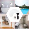 imageBathtub Stickers NonSlip 12PCS Safety Shower Treads Adhesive Appliques with Premium Scraper GreyWhite