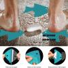 imageBathtub Stickers NonSlip 24 PCS Safety Shower Treads Adhesive Appliques with Premium ScraperBlue