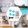 imageBathtub Stickers NonSlip 24 PCS Safety Shower Treads Adhesive Appliques with Premium ScraperBlue