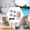 imageBathtub Stickers NonSlip 24 PCS Safety Shower Treads Adhesive Appliques with Premium ScraperGrey