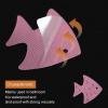 imageBathtub Stickers NonSlip 24 PCS Safety Shower Treads Adhesive Appliques with Premium ScraperPink