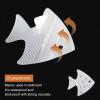 imageBathtub Stickers NonSlip 24 PCS Safety Shower Treads Adhesive Appliques with Premium ScraperWhite