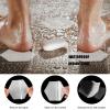 imageOriginal Bathtub Stickers NonSlip Hexagon Safety Shower Treads Adhesive Appliques with Premium ScraperClear