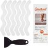 image:image24 PCS Patented Anti Slip Shower Stickers and 2 in X 30 FT 360IN Grey Window Screen Repair Tape