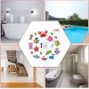 image:imageNon Slip Bathtub Stickers 18 PCS Sea Adhesive Kids Anti Slip Decal Treads for Shower and Bath Tub with Premium Scraper