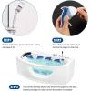 image:imageNon Slip Dolphin Bathtub Stickers 20 PCS Adhesive Kids Anti Slip Decal Treads for Shower and Bath Tub with Premium ScraperShark