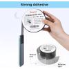 image:image24 PCS Grey Patented Anti Slip Shower Stickers and 2 in X 30 FT 360IN Black Window Screen Repair Tape
