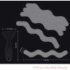 image:image24 PCS Grey Patented Anti Slip Shower Stickers and 2 in X 30 FT 360IN Grey Window Screen Repair Tape