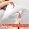 image:image12 PCS Large Cat Scratch Furniture Protector Transparent Couch Protector from Cat Claws SingleSided Self Adhesive Anti Pet Deterrent Sofa Cover 17IN17IN
