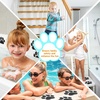 image:imageSecopad 20 PCS Original NonSlip Bathtub Stickers Large Safety Bathroom Tubs Showers Treads Adhesive Decals with ScraperGrayBlack