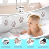image:imageSecopad 20 PCS Original NonSlip Bathtub Stickers Large Safety Bathroom Tubs Showers Treads Adhesive Decals with ScraperGrayBrown