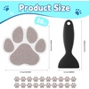 image:imageSecopad 20 PCS Original NonSlip Bathtub Stickers Large Safety Bathroom Tubs Showers Treads Adhesive Decals with ScraperGrayBrown